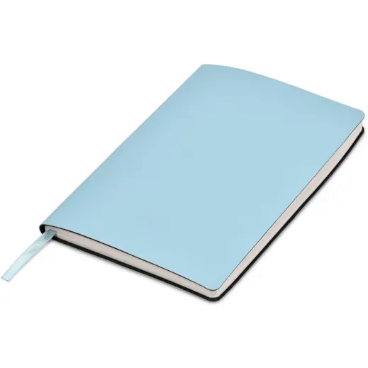 Altitude Vogue Burford A5 Soft Cover Notebook Light Turquoise Closed